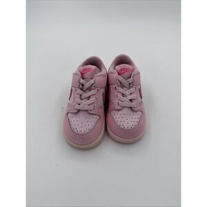 Nike Dunk Low Triple Pink Sneakers Toddler size 6